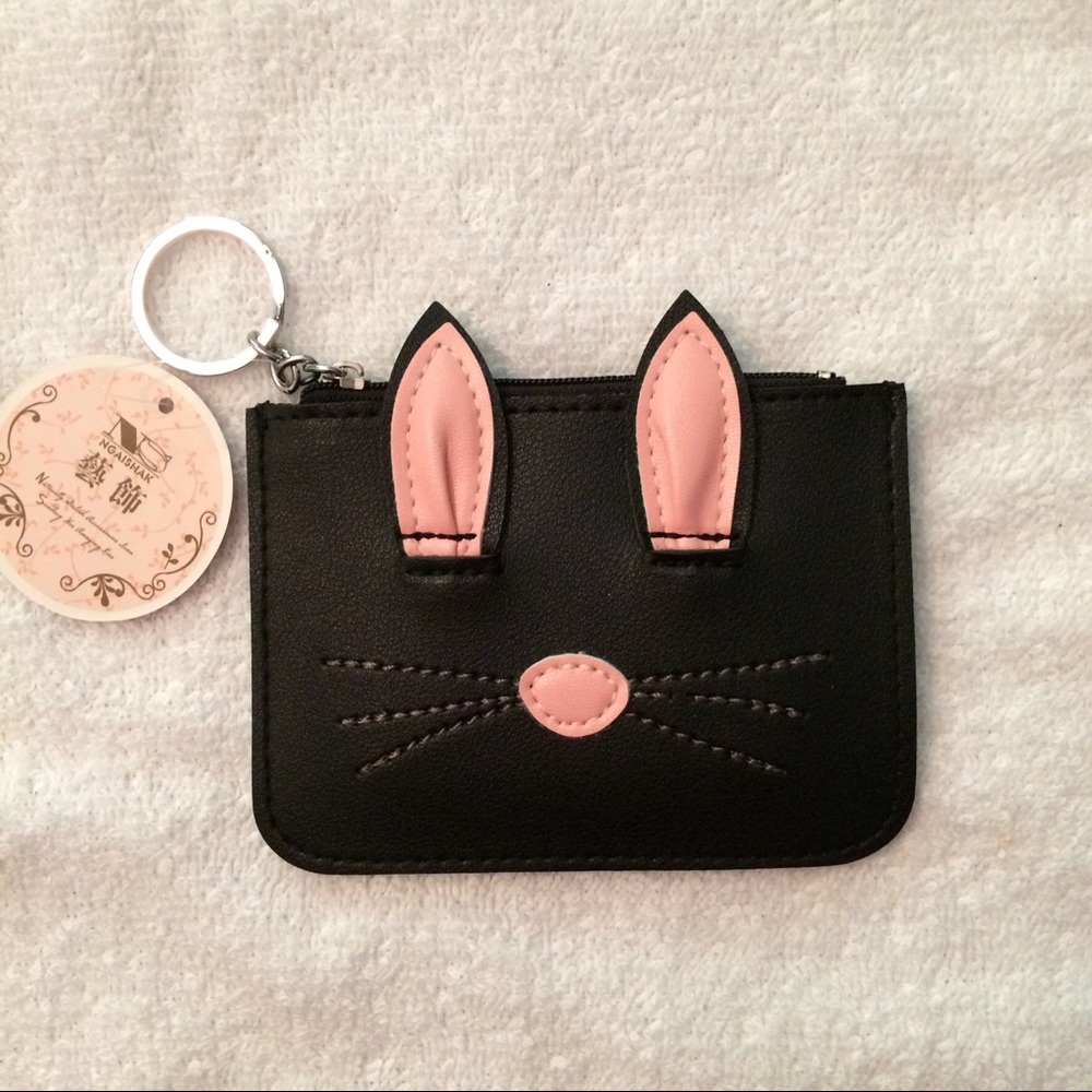 🐾NWT Black Kitty Coin Purse🐾